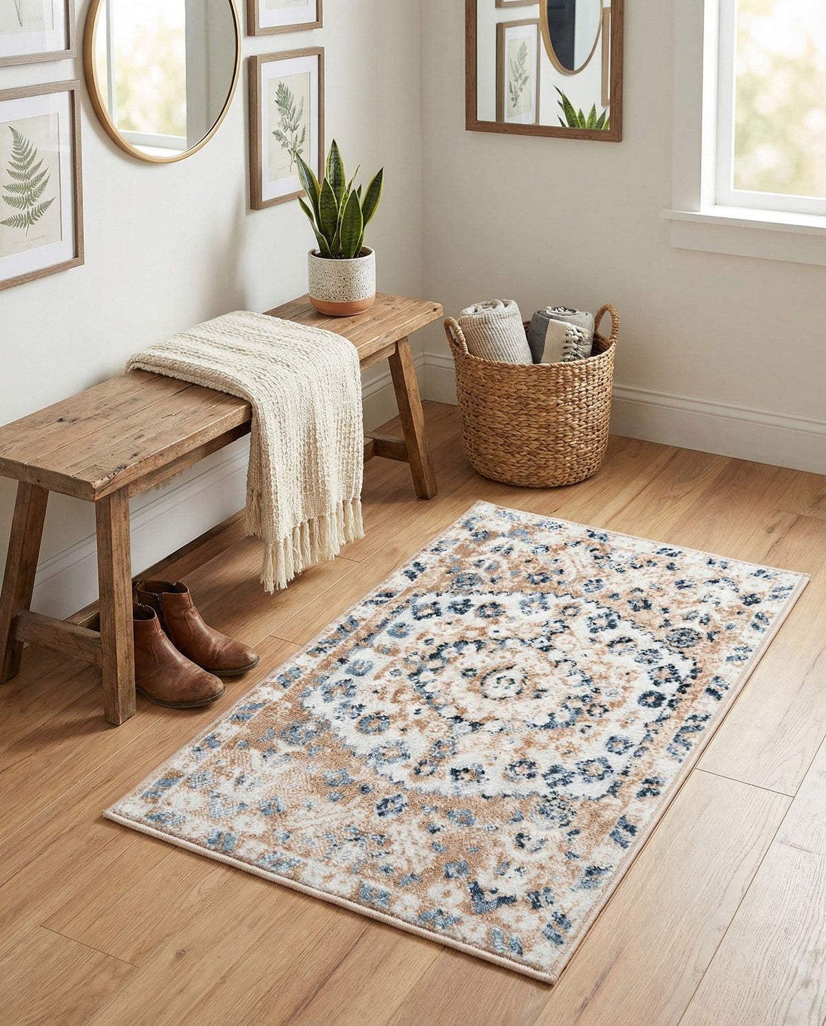 Cambridge Classics Collection Area Rug -  Pembroke (Beige) Rectangle Beige  lifestyle 26