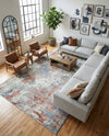 Aegean Elegance Washables Collection Area Rug -  Ithaca Rectangle Multi  lifestyle 4