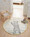 Wonder Tykes Collection Area Rug -  Pixie Round Ivory and Gray  lifestyle 35