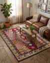 Sedona Vista Collection Area Rug -  Anasazi Rectangle Multi  lifestyle 23