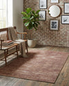 Sahara Essence Collection Area Rug - Oasis (Brown) Rectangle Brown  lifestyle 7