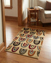 Bistro Lounge Collection Area Rug -  Breve Rectangle Cream  lifestyle 17