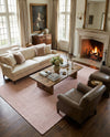 Berkshire Estate Collection Area Rug - Windsor (English Rose) Rectangle English Rose  lifestyle 24