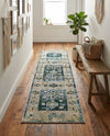 Sierra Collection Area Rug -  Sonoma Runner Green  lifestyle 69