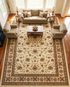 Jaipur Elegance Collection Area Rug -  Nahargarh (Cream) Rectangle Cream  lifestyle 14