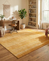 Jewel Oasis Collection Area Rug - Sapphire (Yellow) Rectangle Yellow  lifestyle 10