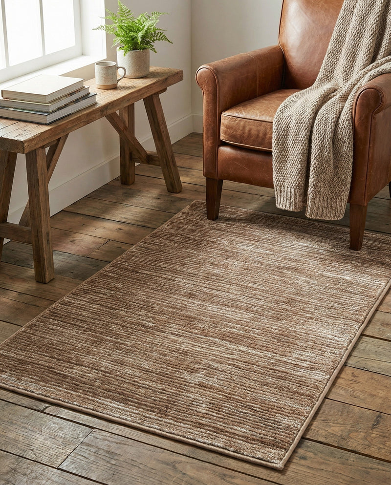 Bloomsbury Elegance Collection Area Rug -  Kensington (Beige) Rectangle Beige  lifestyle 7