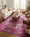 Georgetown Rugs Collection Area Rug - Dupont (Purple) Rectangle Purple  lifestyle 7