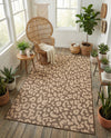 Sahara Sands Collection Area Rug -  Buto Rectangle Brown  lifestyle 29
