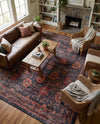 Geneva Terrace Collection Area Rug -  Lausanne Rectangle Black  lifestyle 15