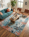 Dresden Elegance Collection Area Rug -  Seiffen Rectangle Multi  lifestyle 3