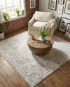 Cambridge Classics Collection Area Rug -  Magdalene (Ivory) Square Ivory  lifestyle 33
