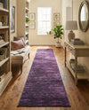 Sahara Essence Collection Area Rug - Oasis (Purple) Runner Purple  lifestyle 48