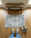 Coastal Haven Collection Area Rug -  Marina Rectangle Gray  lifestyle 50