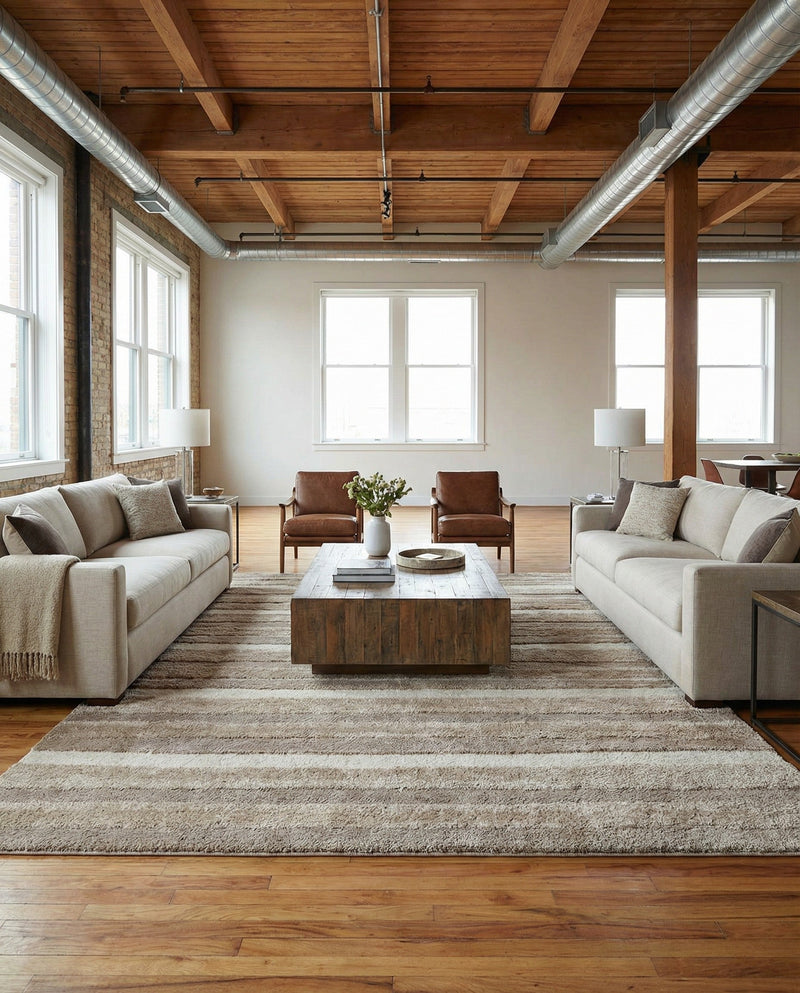 Sienna Collection Area Rug -  Amalfi Rectangle Cloud Gray  lifestyle 25