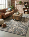 Gobi Sands Collection Area Rug - Dunhuang Rectangle Gray  lifestyle 36