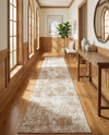 Luminara Sands Collection Area Rug - Elysium (Sand) Runner Sand  lifestyle 71