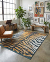 Aegean Elegance Washables Collection Area Rug -  Milos Rectangle Light Brown  lifestyle 18