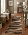 Autumn Meadow Collection Area Rug -  Duskridge Runner Brown  lifestyle 81