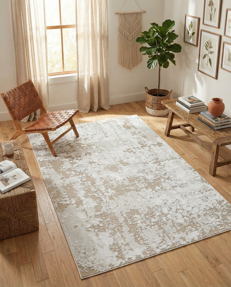 Cathedral Elegance Collection Area Rug -  Basilica Rectangle Ivory  lifestyle 45