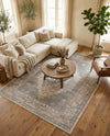 Savannah Series Collection Area Rug -  Augusta (Mink) Rectangle Mink  lifestyle 11