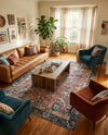Heritage Elegance Collection Area Rug -  Topkapi Rectangle Vintage Rust Red  lifestyle 12