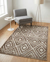 Sanctuary Retreat Collection Area Rug -  Oasis Rectangle Chocolate Brown  lifestyle 39