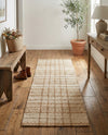Sequoia Handwoven Jute Collection Area Rug - Charleston Runner Ivory  lifestyle 31