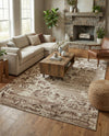Andes Summit Collection Area Rug -  Huascarán Rectangle Chocolate Brown  lifestyle 8