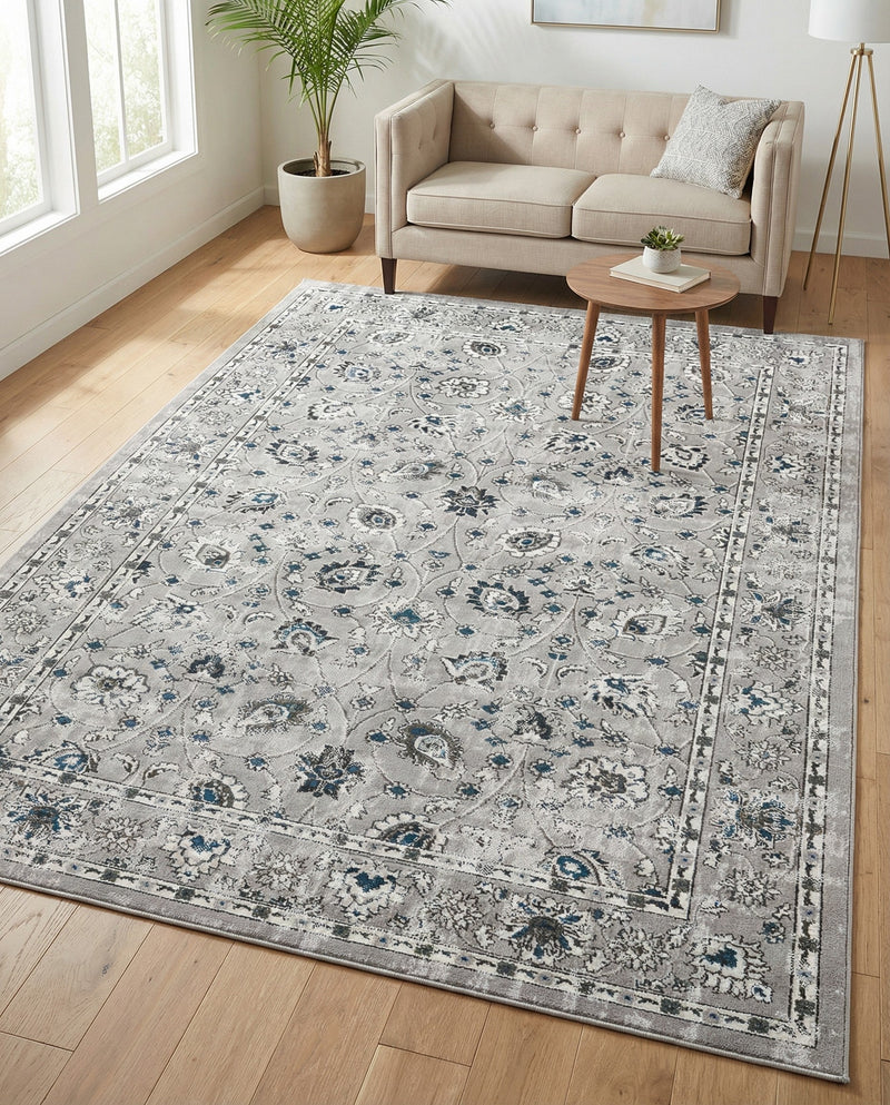 Copenhagen Comfort Collection Area Rug - Frederiksberg Rectangle Gray  lifestyle 29