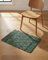 Savannah Weave Collection Area Rug - Serengeti Rectangle Hunter Green  lifestyle 10