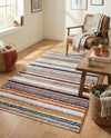 Marrakech Mosaic Collection Area Rug - Casablanca Rectangle Ivory  lifestyle 17