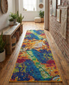 Caribbean Cove Collection Area Rug -  Bequia Runner Multi  lifestyle 43
