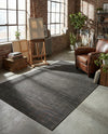Soho Elegance Collection Area Rug - Chelsea (Gray) Rectangle Gray  lifestyle 20