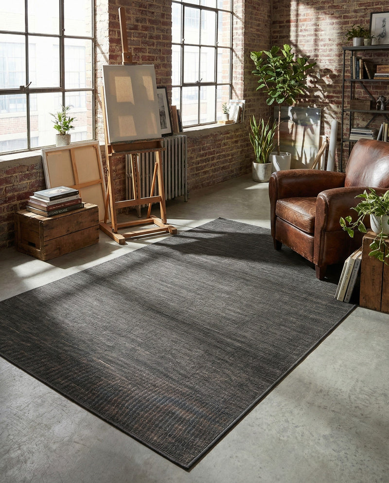 Soho Elegance Collection Area Rug - Chelsea (Gray) Rectangle Gray  lifestyle 20