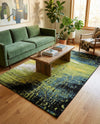 Venetian Elegance Collection Area Rug -  Chioggia Rectangle Light Green  lifestyle 7