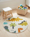 Wonder Tykes Collection Area Rug -  Pastiche Round Ivory  lifestyle 40