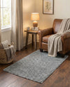 Alpine Plush Collection Area Rug -  Cortina (Sterling) Rectangle Sterling  lifestyle 28