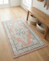 Beverly Grove Collection Area Rug -  Fairfax (Rose) Rectangle Rose  lifestyle 9