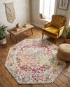 Georgetown Rugs Collection Area Rug - Dupont (Light Multi) Octagon Light Multi  lifestyle 79
