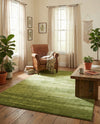 Studio Haven Collection Area Rug -  Gallery (Green) Rectangle Green  lifestyle 35