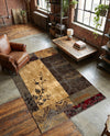 Bistro Lounge Collection Area Rug -  Lungo Rectangle Beige  lifestyle 23