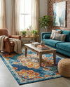 Beverly Grove Collection Area Rug - Melrose (Multi) Rectangle Multi  lifestyle 24