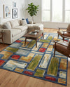 Urban Terrace Collection Area Rug -  Portico Rectangle Multi  lifestyle 8