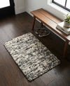 Wellington Luxe Shag Collection Area Rug - Kapiti Rectangle Salt and Pepper  lifestyle 50
