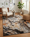 Urban Terrace Collection Area Rug -  Horizon Rectangle Multi  lifestyle 4