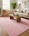 Trellis Mosaic Collection Area Rug - Arborville (Light Pink) Rectangle Light Pink  lifestyle 13