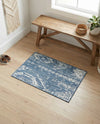 Desert Nomad Terrace Collection Area Rug - Sahara (Blue) Rectangle Blue  lifestyle 13