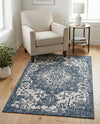 Urban Oasis Rugs Collection Area Rug -  Penthouse (Blue) Rectangle Blue  lifestyle 28