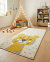 Wonder Tykes Collection Area Rug -  Rainbow Runner Ivory  lifestyle 36